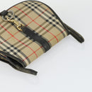 BURBERRY Nova Check Shoulder Bag Canvas 2 Set Beige Auth 165995-14