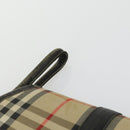 BURBERRY Nova Check Shoulder Bag Canvas 2 Set Beige Auth 165995-15