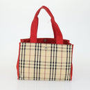 BURBERRY Nova Check Shoulder Bag Canvas 2 Set Beige Auth 165995-2