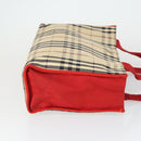BURBERRY Nova Check Shoulder Bag Canvas 2 Set Beige Auth 165995-4