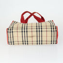 BURBERRY Nova Check Shoulder Bag Canvas 2 Set Beige Auth 165995-7