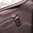 GUCCI GG Supreme Shoulder Bag PVC Beige Silver 141626 Auth 166003-22