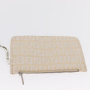FENDI Zucchino Canvas Tote Bag Ivory Auth 166014-20