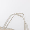 FENDI Zucchino Canvas Tote Bag Ivory Auth 166014-8