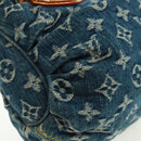 LOUIS VUITTON Monogram Denim Preity Hand Bag Blue M95020 LV Auth 166019SAV-16