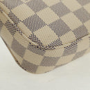 LOUIS VUITTON Damier Azur Pochette Accessoires Pouch N51986 LV Auth 166024SAV-17