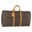 LOUIS VUITTON Monogram Keepall 60 Boston Bag M41422 LV Auth 166033-1