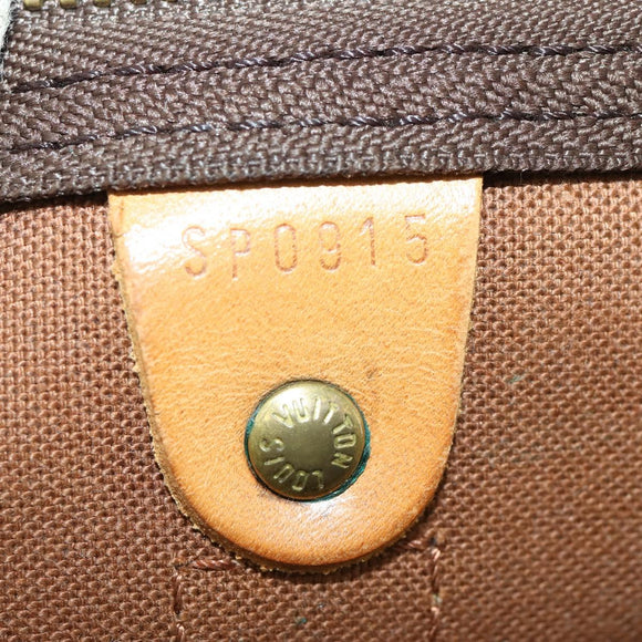 LOUIS VUITTON Monogram Keepall 60 Boston Bag M41422 LV Auth 166033