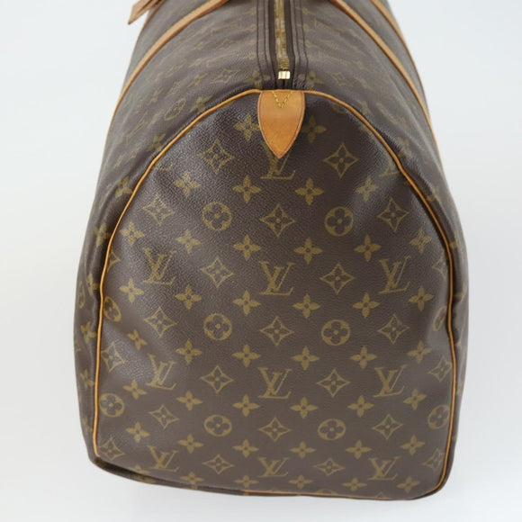 LOUIS VUITTON Monogram Keepall 60 Boston Bag M41422 LV Auth 166033