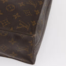 LOUIS VUITTON Monogram Sac Plat Hand Bag M51140 LV Auth 166040-8