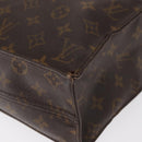 LOUIS VUITTON Monogram Sac Plat Hand Bag M51140 LV Auth 166040-15
