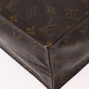 LOUIS VUITTON Monogram Sac Plat Hand Bag M51140 LV Auth 166040-17