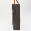LOUIS VUITTON Monogram Sac Plat Hand Bag M51140 LV Auth 166040-3