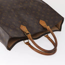 LOUIS VUITTON Monogram Sac Plat Hand Bag M51140 LV Auth 166040-6