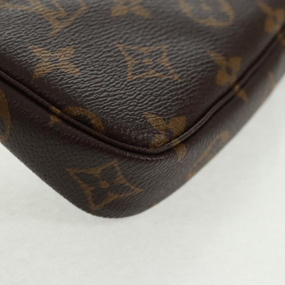 LOUIS VUITTON Monogram Vivienne Mini Pochette Accessoires M69976 LV Auth 166052M