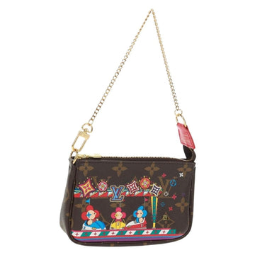 LOUIS VUITTON Monogram Vivienne Mini Pochette Accessoires M69976 LV Auth 166052SAM