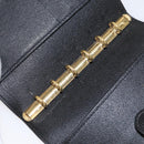 LOUIS VUITTON Epi Agenda PM Day Planner Cover Black R20052 LV Auth 166056-19