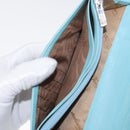 Salvatore Ferragamo Gancini Long Wallet Leather Lavende Silver Auth 166058-15