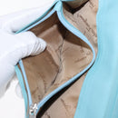 Salvatore Ferragamo Gancini Long Wallet Leather Lavende Silver Auth 166058-19