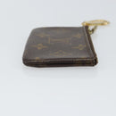 LOUIS VUITTON Monogram Pochette Cles Coin Purse M60033 LV Auth 166060-3