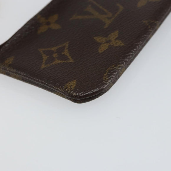 LOUIS VUITTON Monogram Pochette Cles Coin Purse M60033 LV Auth 166060
