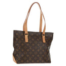 LOUIS VUITTON Monogram Cabas Piano Tote Bag M51148 LV Auth 166095V-1