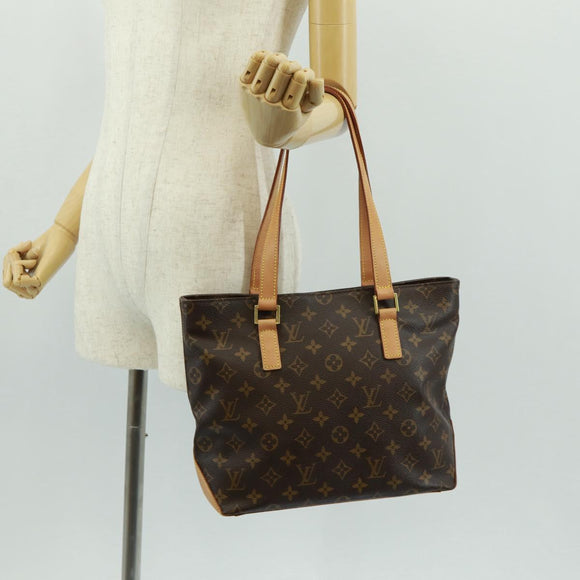 LOUIS VUITTON Monogram Cabas Piano Tote Bag M51148 LV Auth 166095V