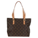 LOUIS VUITTON Monogram Cabas Piano Tote Bag M51148 LV Auth 166095V-2