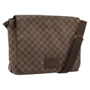LOUIS VUITTON Damier Ebene Brooklyn MM Shoulder Bag N51211 LV Auth 166096-1
