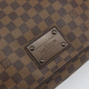 LOUIS VUITTON Damier Ebene Brooklyn MM Shoulder Bag N51211 LV Auth 166096-18
