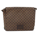 LOUIS VUITTON Damier Ebene Brooklyn MM Shoulder Bag N51211 LV Auth 166096-13