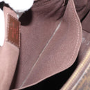 LOUIS VUITTON Damier Ebene Brooklyn MM Shoulder Bag N51211 LV Auth 166096-22