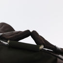 PRADA Backpack Nylon Khaki Silver Auth 166105-16