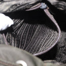 PRADA Backpack Nylon Khaki Silver Auth 166105-29
