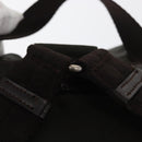PRADA Backpack Nylon Khaki Silver Auth 166105-15