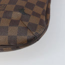 LOUIS VUITTON Damier Ebene Bloomsbury PM Shoulder Bag N42251 LV Auth 166111-16