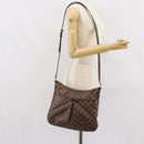 LOUIS VUITTON Damier Ebene Bloomsbury PM Shoulder Bag N42251 LV Auth 166111-24