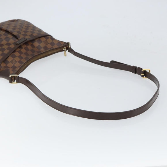 LOUIS VUITTON Damier Ebene Bloomsbury PM Shoulder Bag N42251 LV Auth 166111