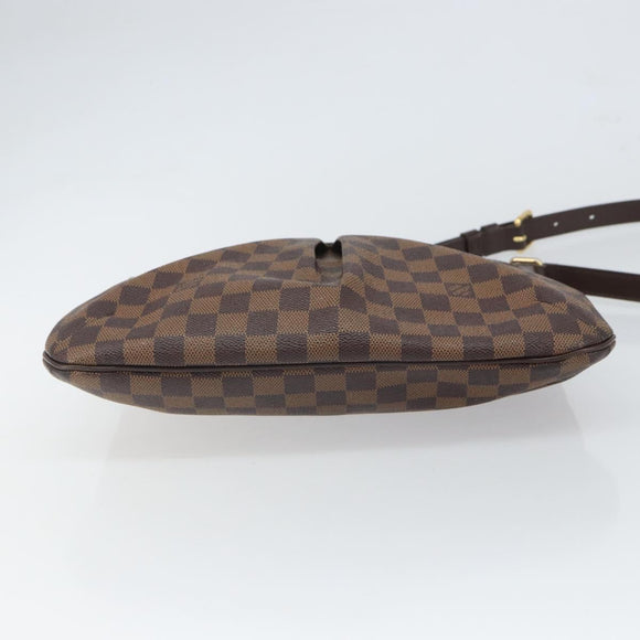 LOUIS VUITTON Damier Ebene Bloomsbury PM Shoulder Bag N42251 LV Auth 166111