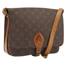 LOUIS VUITTON Monogram Cartouchiere GM Shoulder Bag M51252 LV Auth 166127-1