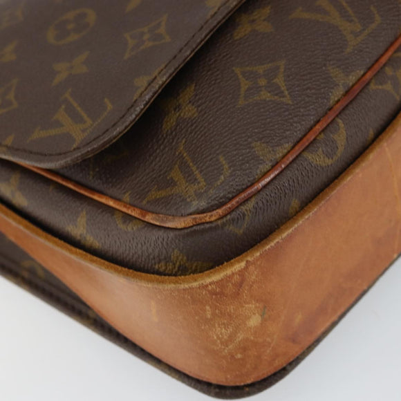 LOUIS VUITTON Monogram Cartouchiere GM Shoulder Bag M51252 LV Auth 166127