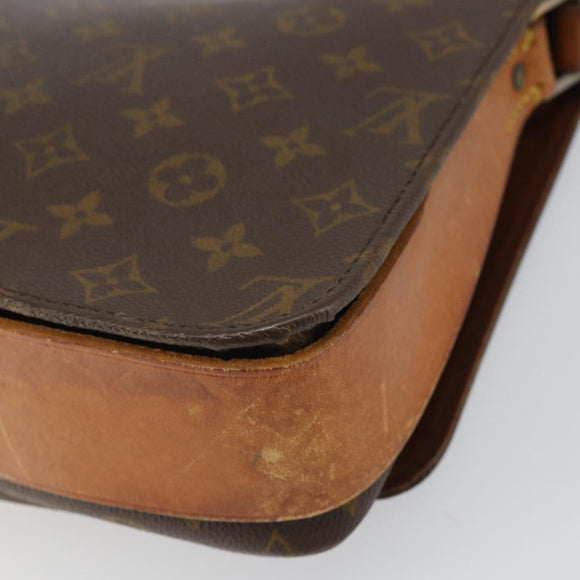 LOUIS VUITTON Monogram Cartouchiere GM Shoulder Bag M51252 LV Auth 166127
