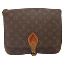 LOUIS VUITTON Monogram Cartouchiere GM Shoulder Bag M51252 LV Auth 166127-13