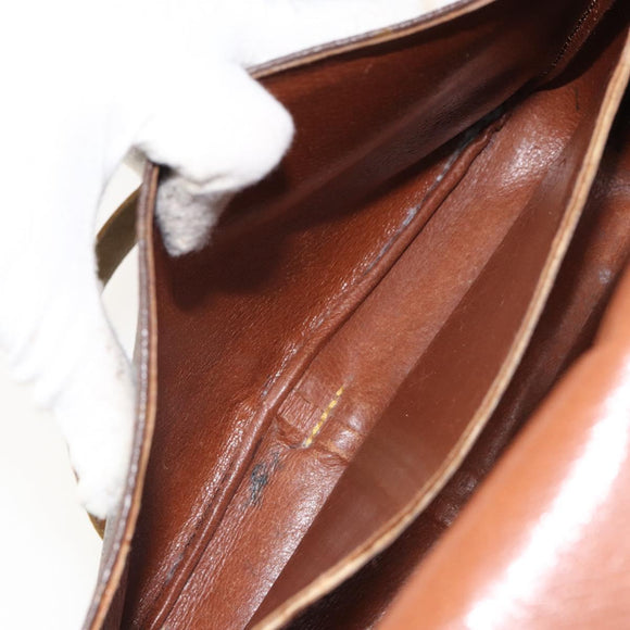 LOUIS VUITTON Monogram Cartouchiere GM Shoulder Bag M51252 LV Auth 166127