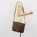 LOUIS VUITTON Monogram Cartouchiere GM Shoulder Bag M51252 LV Auth 166127-23