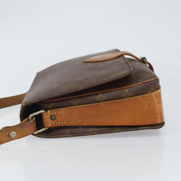 LOUIS VUITTON Monogram Cartouchiere GM Shoulder Bag M51252 LV Auth 166127