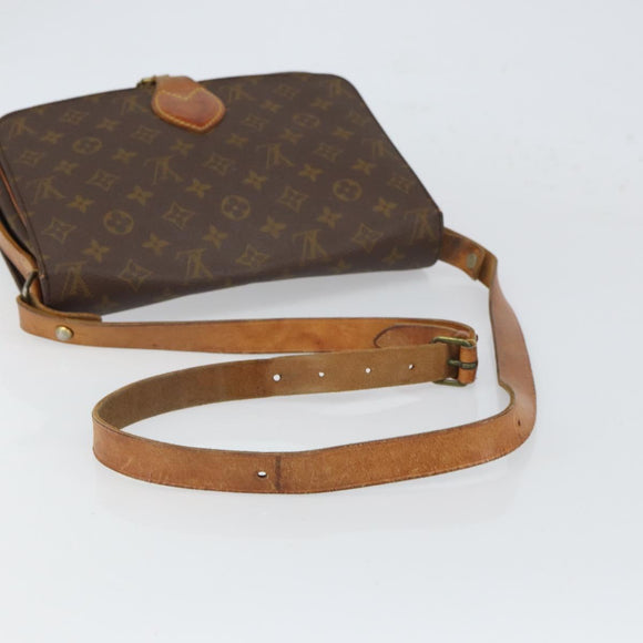 LOUIS VUITTON Monogram Cartouchiere GM Shoulder Bag M51252 LV Auth 166127