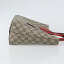 GUCCI GG Supreme Tote Bag PVC Beige 372613 Auth 166129-3