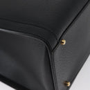 GUCCI Bamboe Handtas Leer 2way Zwart Goud 002 0260 Auth 166139-15