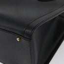GUCCI Bamboe Handtas Leer 2way Zwart Goud 002 0260 Auth 166139-16